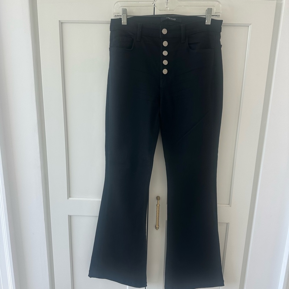 J Brand Black Flare Jeans for Women